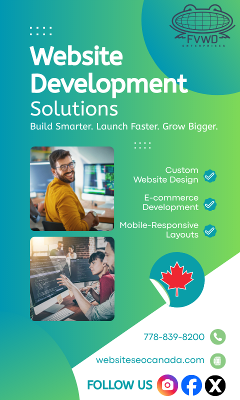 Sponsored Ads Website SEO Canada - FVWD Enterprises Ltd.